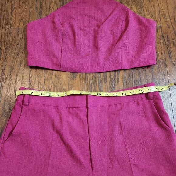 Fashion Nova Sunset Views linen pant set - Picture 7 of 9